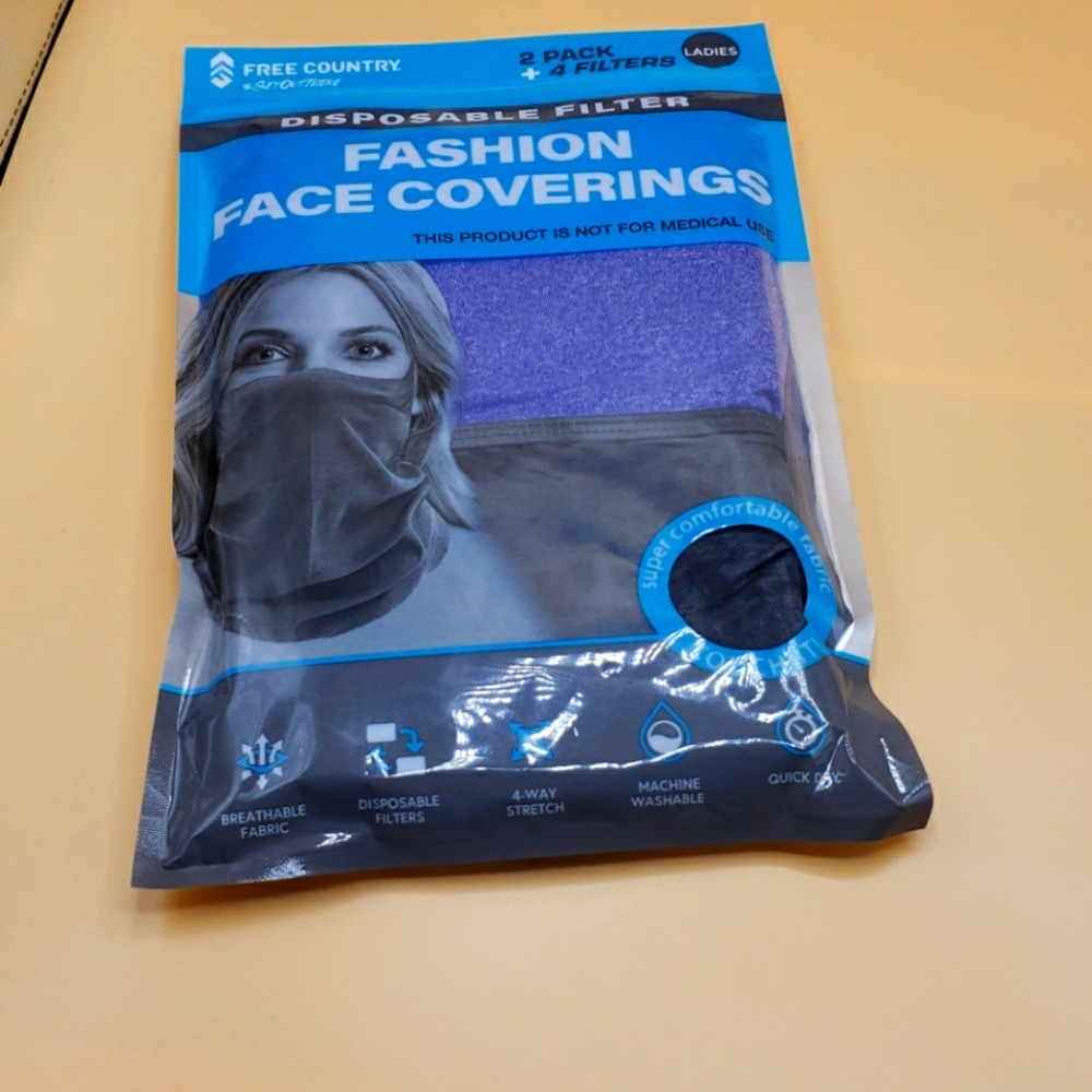 Fashion face covering/disposable  filters